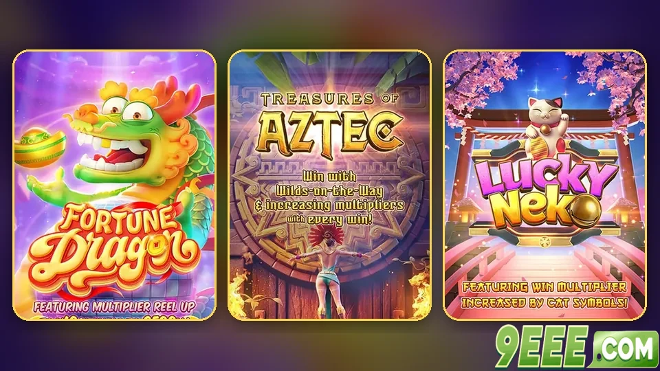 Jogos da PG Soft no APP 9eee